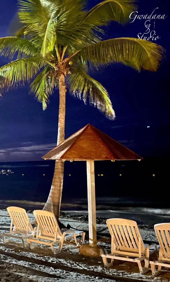 Acces Direct Plage, Vue Mer D'Exception, Les Gwada Studios, Village Vacances Sainte-Anne  Bagian luar foto