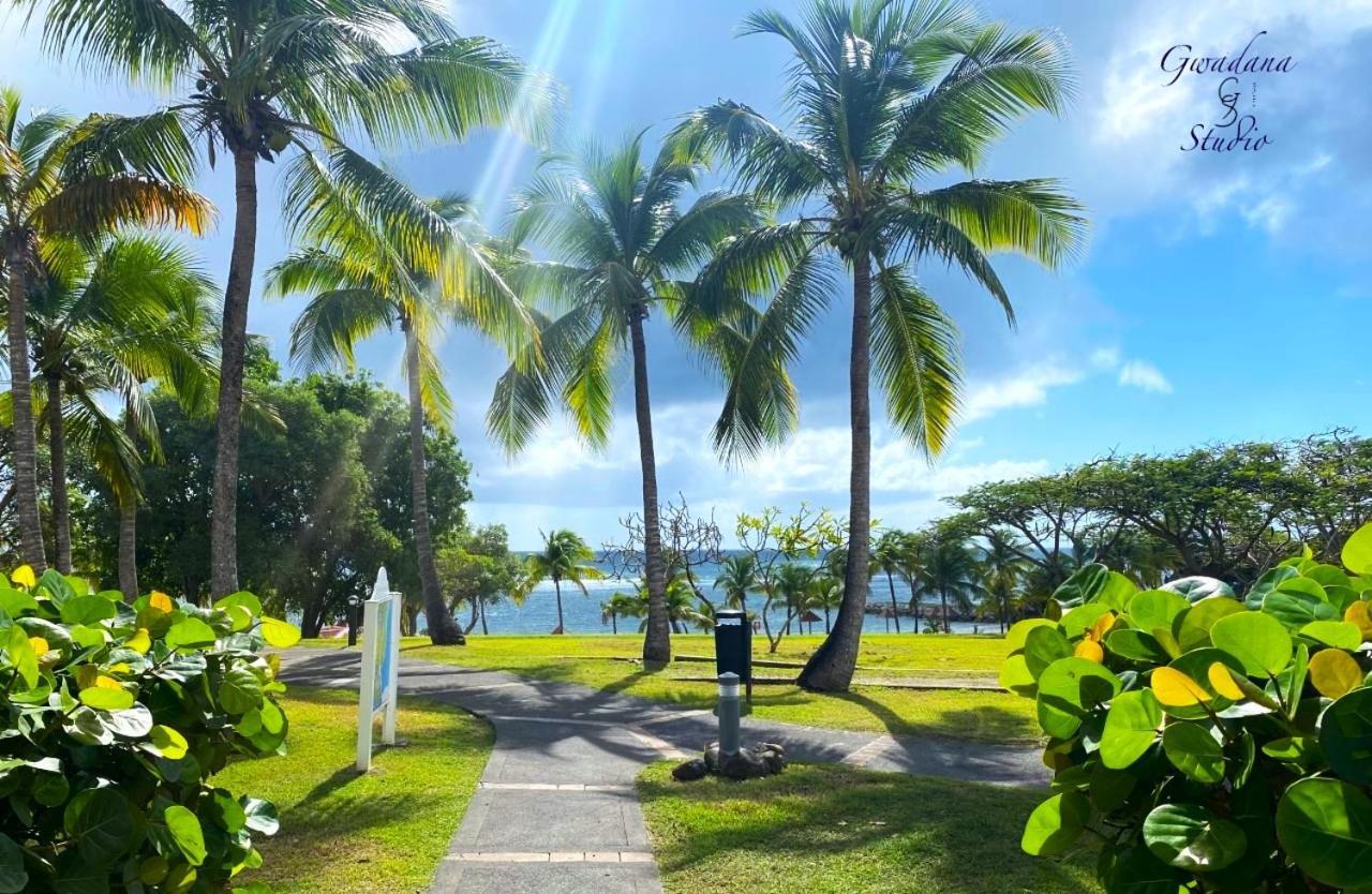 Acces Direct Plage, Vue Mer D'Exception, Les Gwada Studios, Village Vacances Sainte-Anne  Bagian luar foto